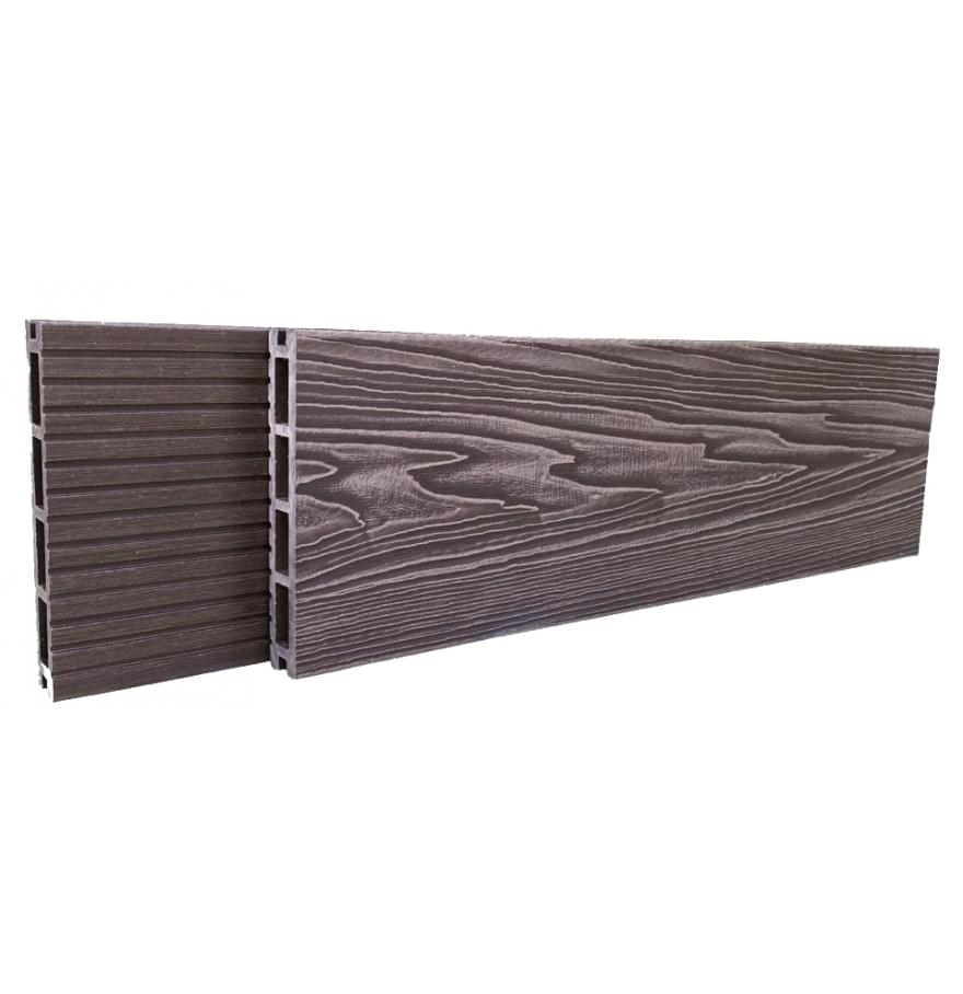 Террасная доска из ДПК Best Decking Comfort 3D Тиснение/Вельвет, цвет Венге 6 пог.м.